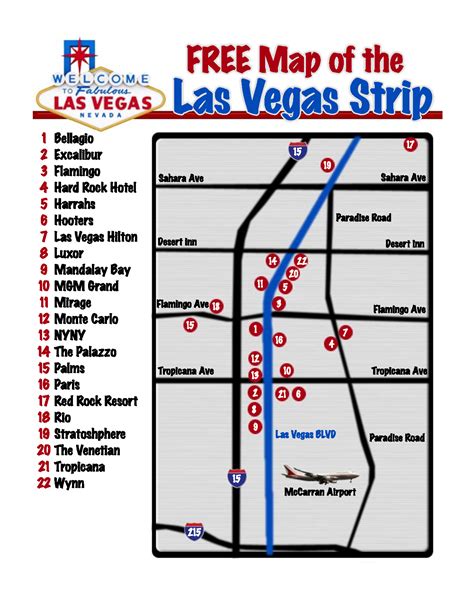 map of lv strip|location of las vegas strip.